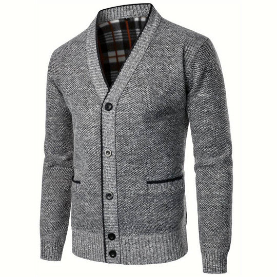 EB | Herren V-Ausschnitt Cardigan