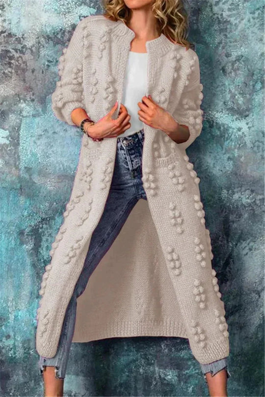 EB | Damen Strickjacke mit Strickmuster