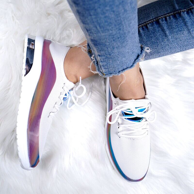 Atmungsaktive Mesh Damen Sneaker EB