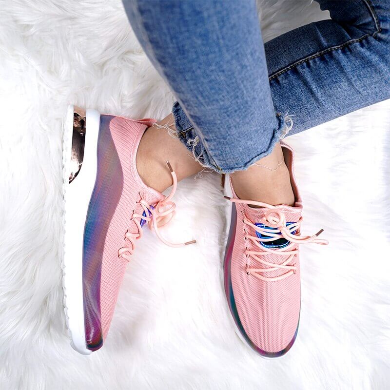 Atmungsaktive Mesh Damen Sneaker EB