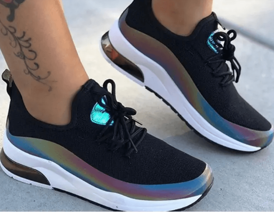 Atmungsaktive Mesh Damen Sneaker EB