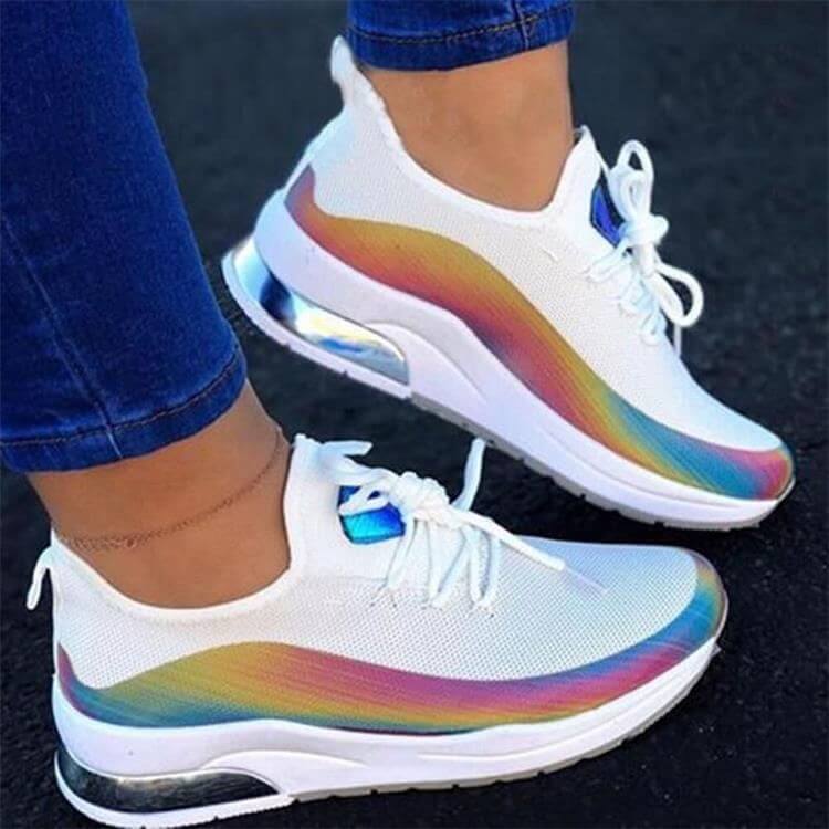 Atmungsaktive Mesh Damen Sneaker EB