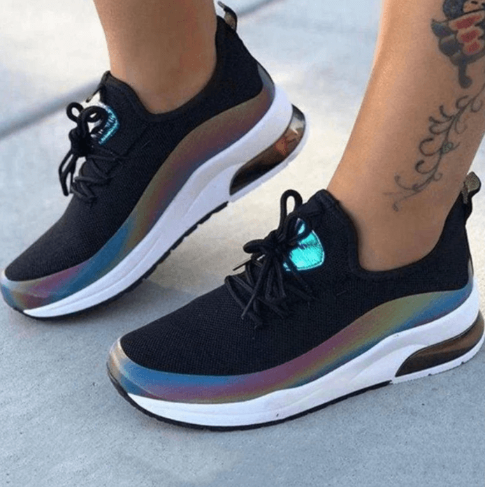 Atmungsaktive Mesh Damen Sneaker EB