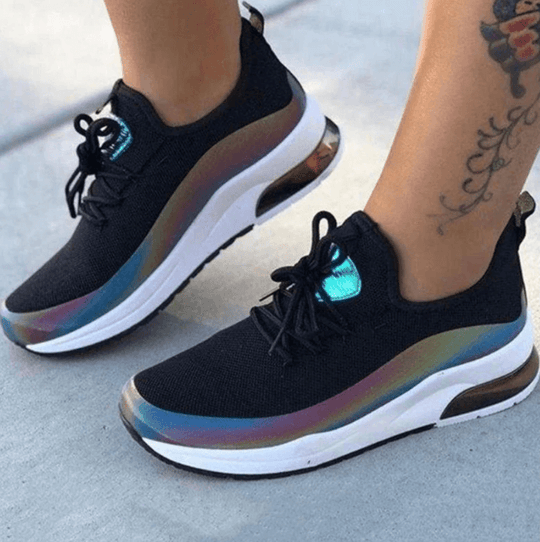 Atmungsaktive Mesh Damen Sneaker EB