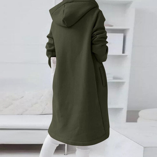 EB | Mid-Länge Kapuzenjacke - Stilvoll & Bequem