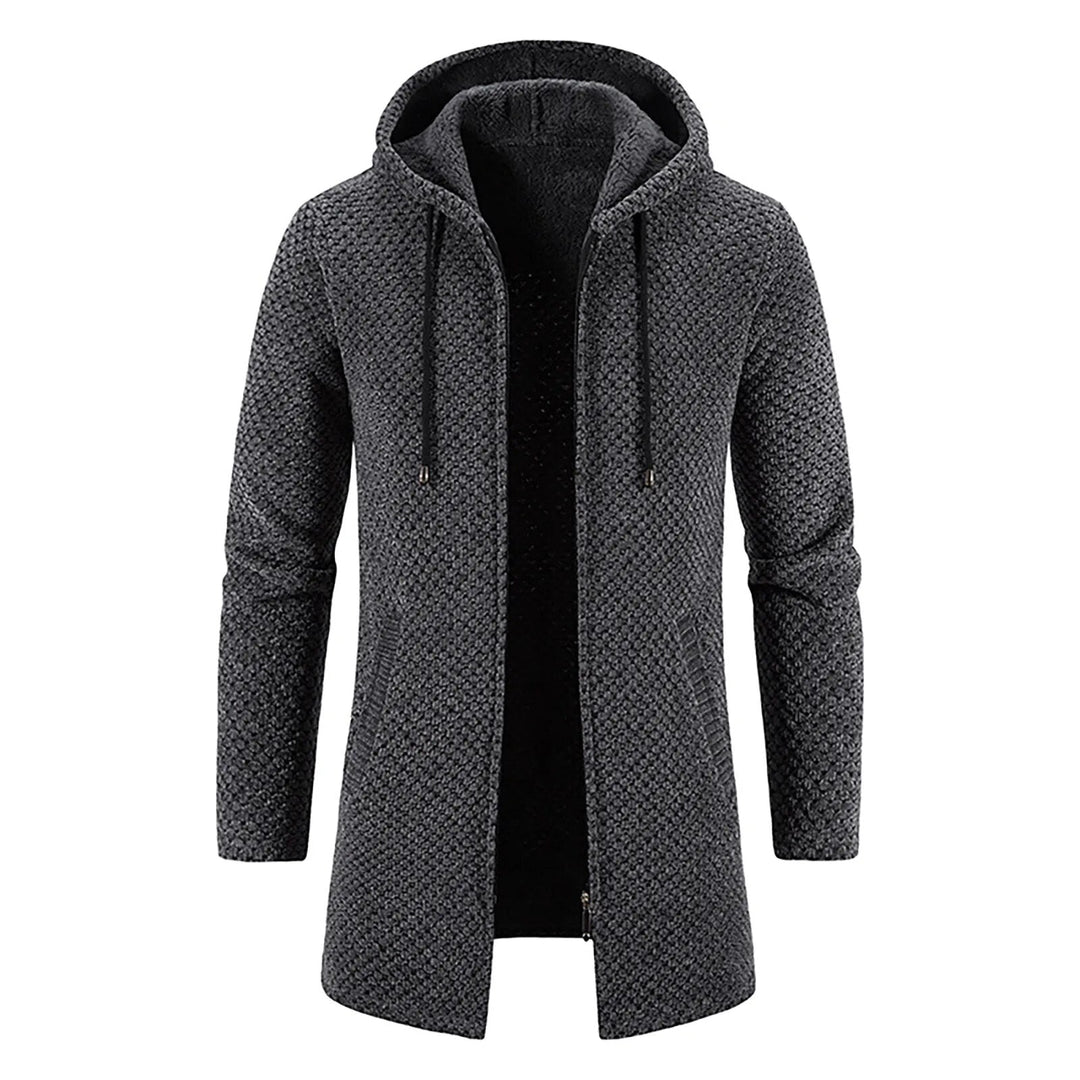 EB | Mittellanger Wollhoodie für Männer