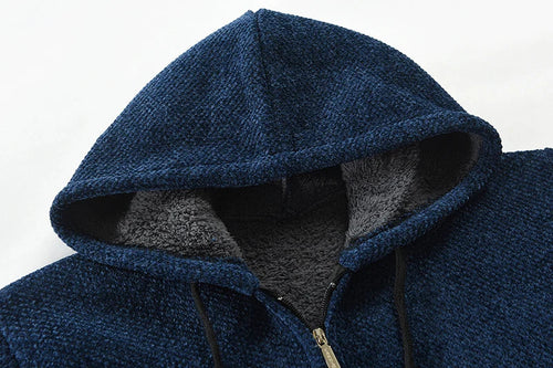 EB | Mittellanger Wollhoodie für Männer
