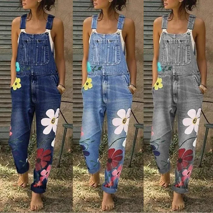 EB | Ärmelloser Denim-Overall