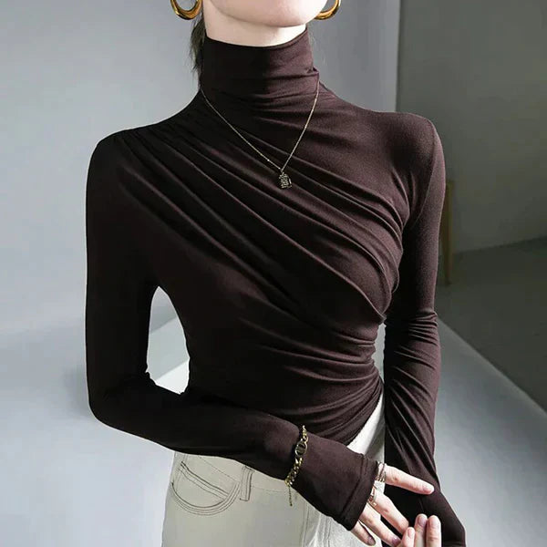 EB | Falten Rollkragenpullover