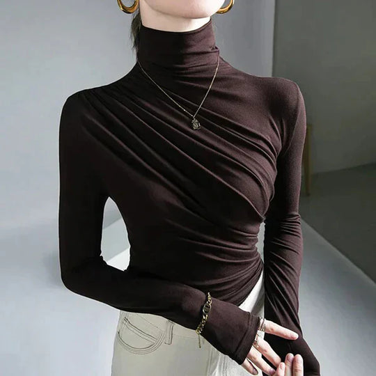 EB | Falten Rollkragenpullover