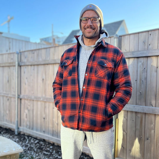 EB | Herren Flanellhemdjacke