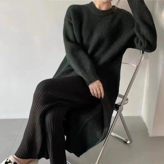 EB | Lässiges und Modisches Winter Strickkleid