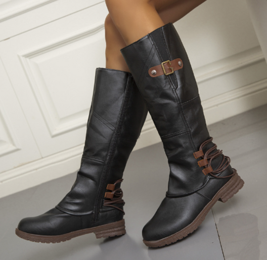 EB | kniehohe Lederstiefel