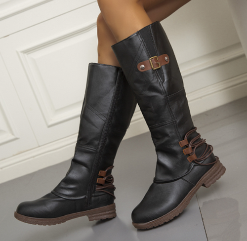 EB | kniehohe Lederstiefel