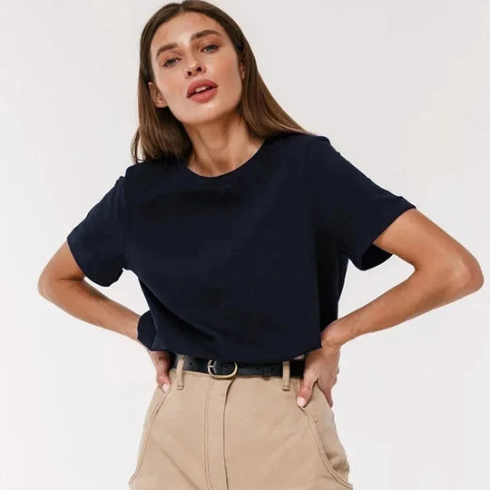 EB | Damen-T-Shirt Aus 100% Baumwolle