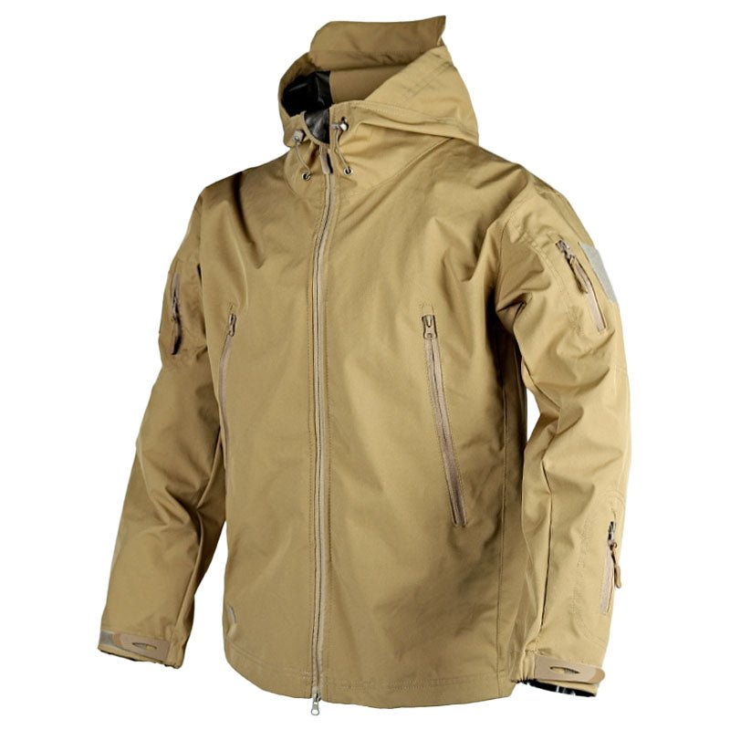 EB | Outdoor-Jacke - Wasserabweisend - Kapuze mit Kordelzug - Verstellbare Bündchen - Zip-Taschen