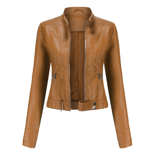 EB | Damen Bikerjacke mit Tailliertem Schnitt und Modernem Design