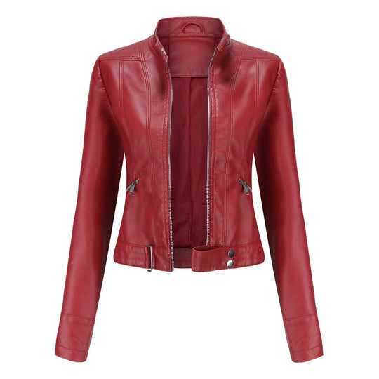 EB | Damen Bikerjacke mit Tailliertem Schnitt und Modernem Design