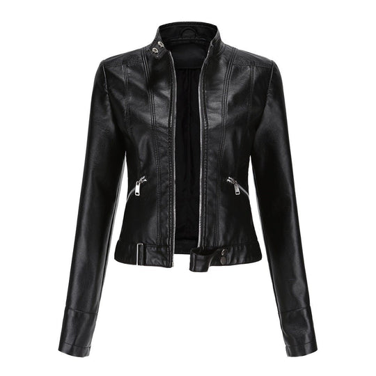EB | Damen Bikerjacke mit Tailliertem Schnitt und Modernem Design