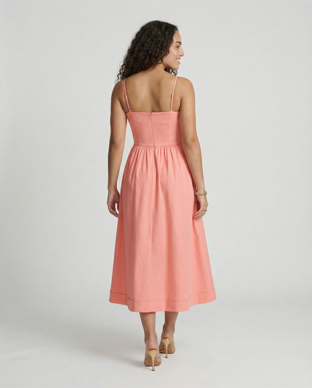 EB | Elegantes Ärmelloses Midikleid für Damen