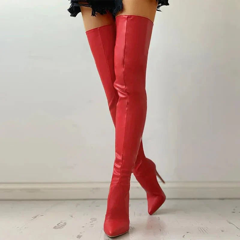 EB | Stiefel mit Stilettoabsatz für Damen Winter