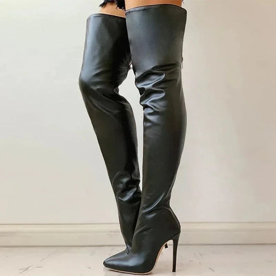 EB | Stiefel mit Stilettoabsatz für Damen Winter