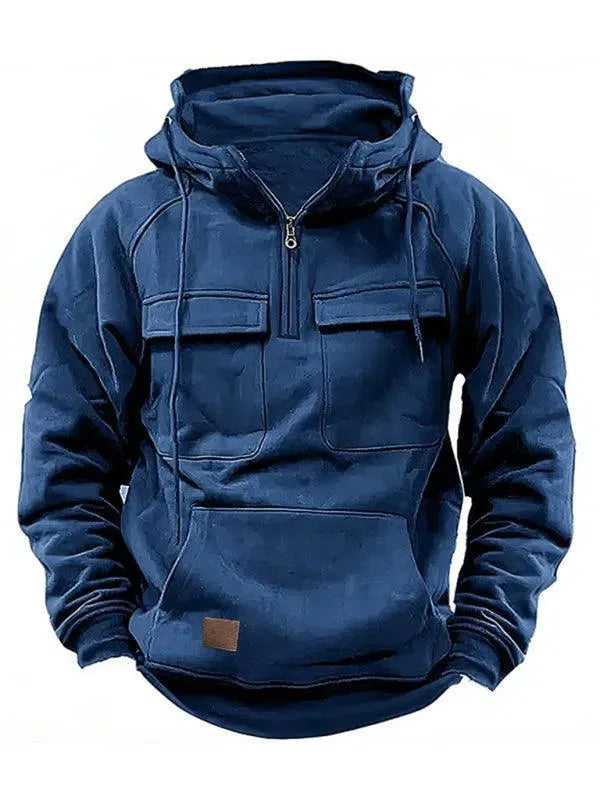 EB | Mehrfach-Taschen Kapuzen Herren Winterjacke