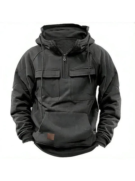 EB | Mehrfach-Taschen Kapuzen Herren Winterjacke