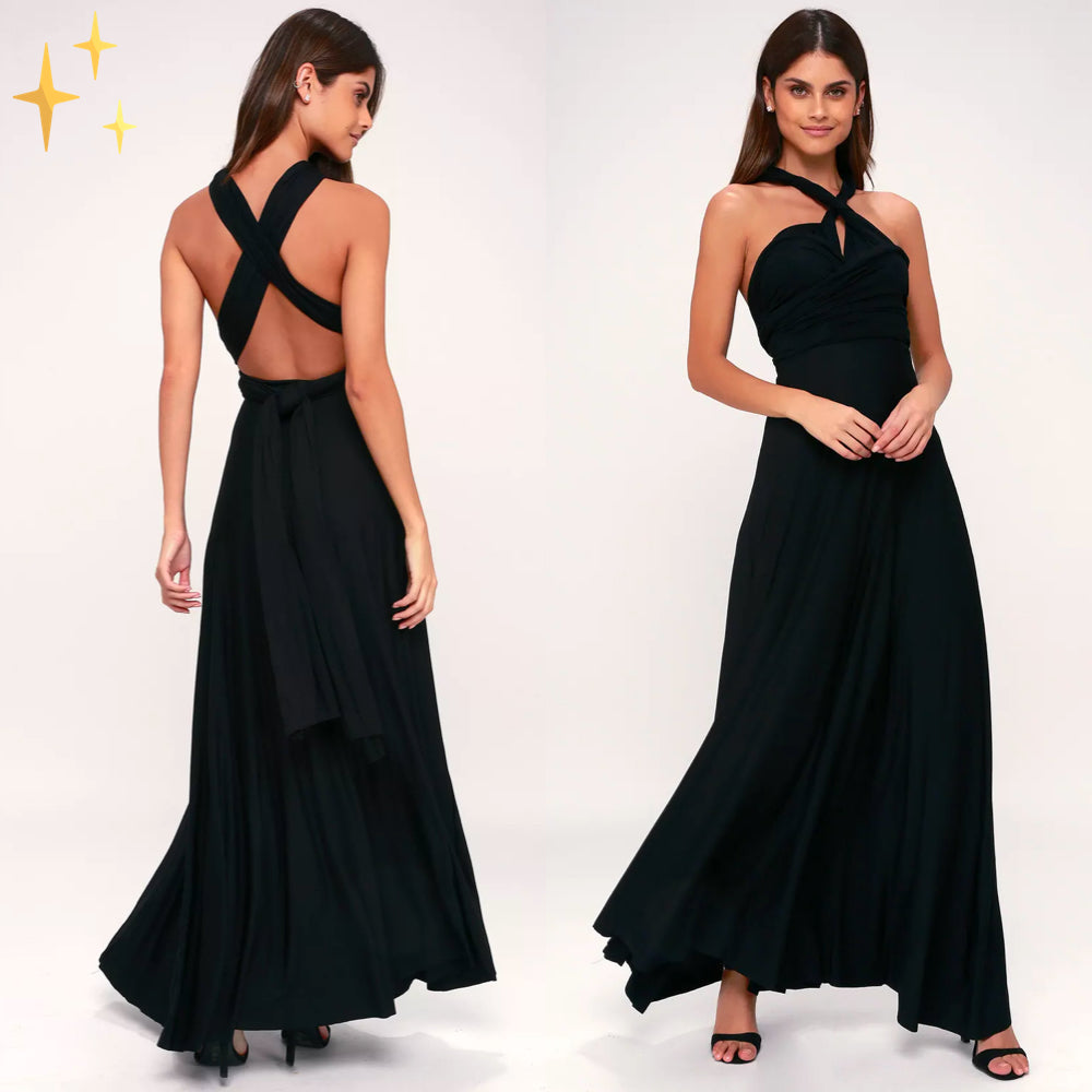 EB | Elegantes Baumwoll Wickelkleid