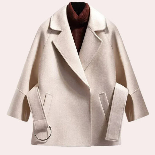 EB | Stylische Jacke mit Modischem Gürtel für Damen