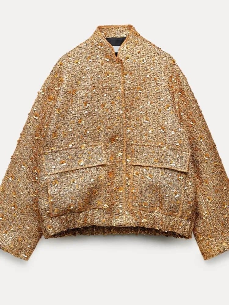 EB | Glitzer Bomberjacke