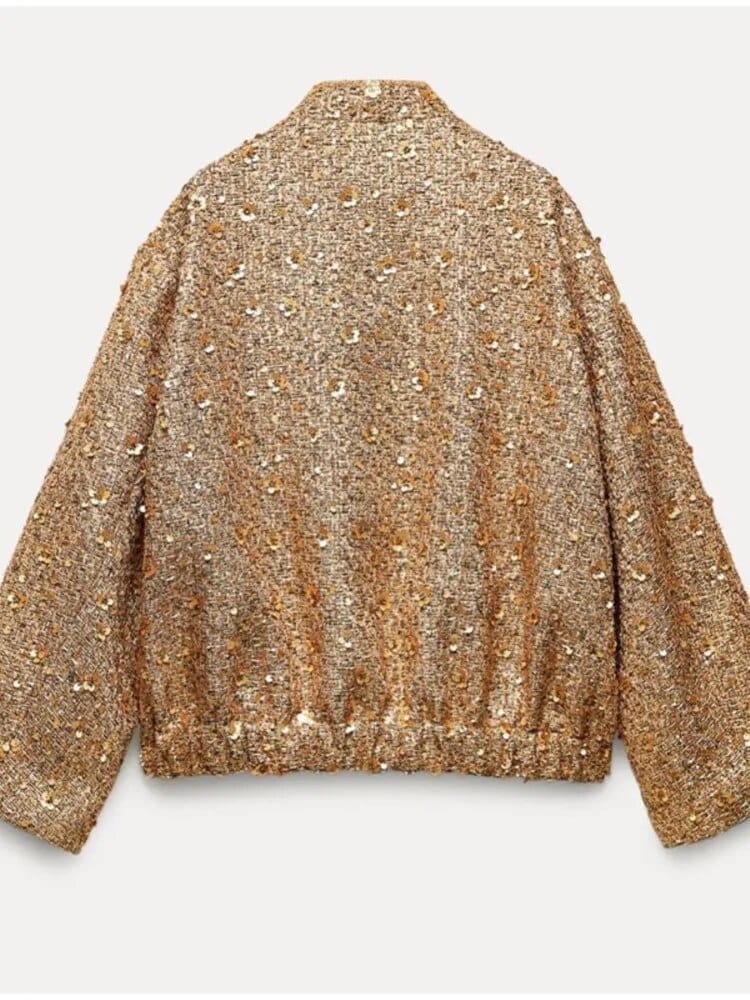EB | Glitzer Bomberjacke
