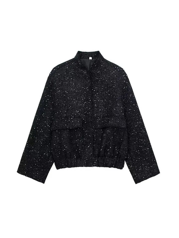EB | Glitzer Bomberjacke