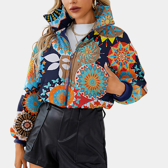 EB | Trendige Abgeschnittene Herbstjacke für Damen