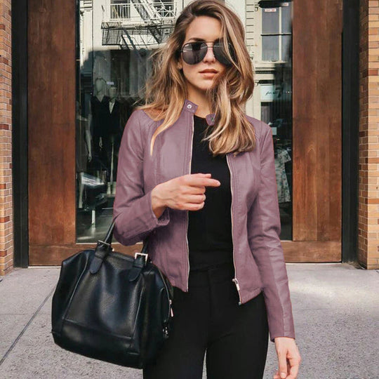 EB | Naomi Elegante Lederjacke - Stylisch & Zeitlos