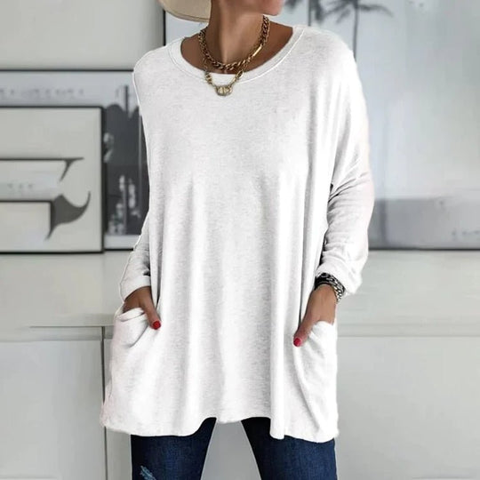EB | Übergroßer Lässiger Warmer Pullover