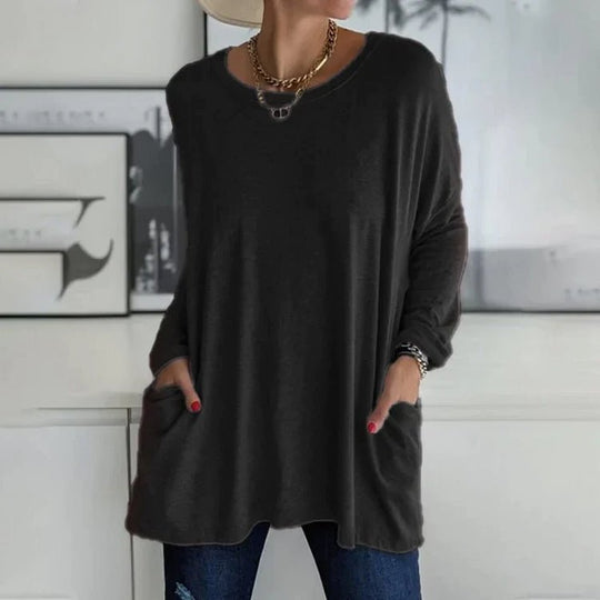 EB | Übergroßer Lässiger Warmer Pullover