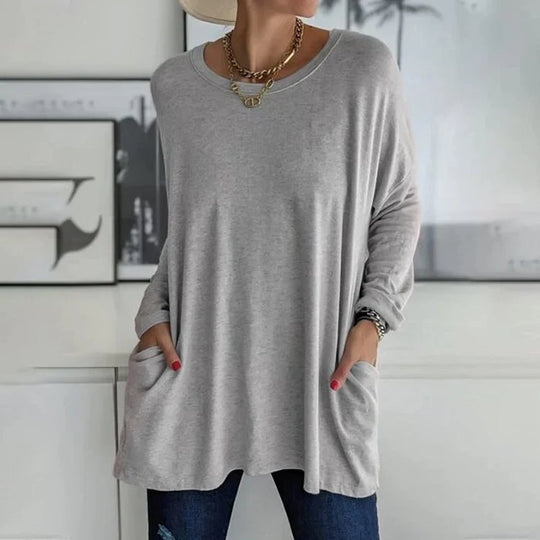 EB | Übergroßer Lässiger Warmer Pullover