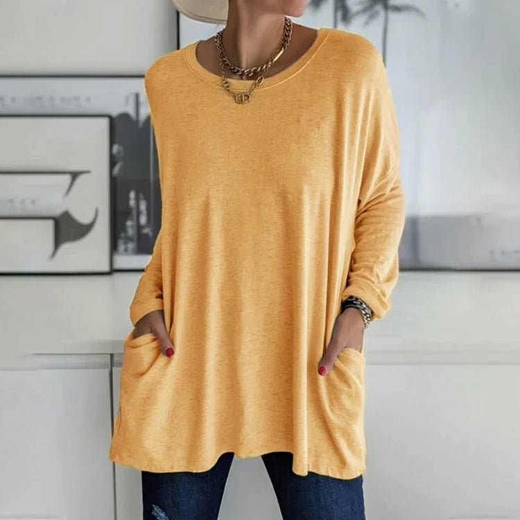 EB | Übergroßer Lässiger Warmer Pullover