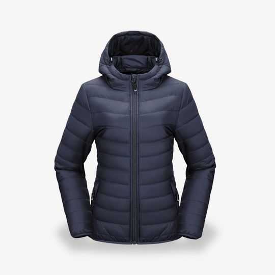 EB | Damen Packable Puffer Jacke mit Kapuze