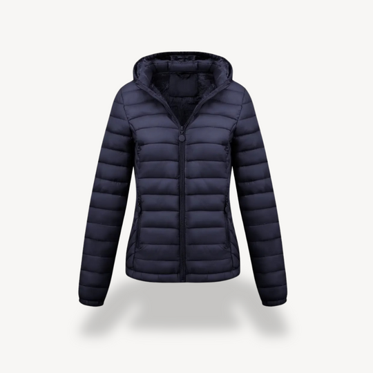 EB | Damen Gesteppte Pufferjacke mit Kapuze