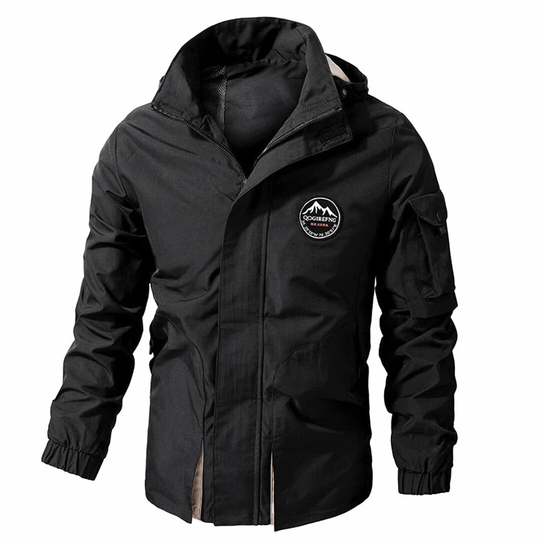 EB | Herren Winterjacke – Mit Kapuze und Taschen für die Ärmel