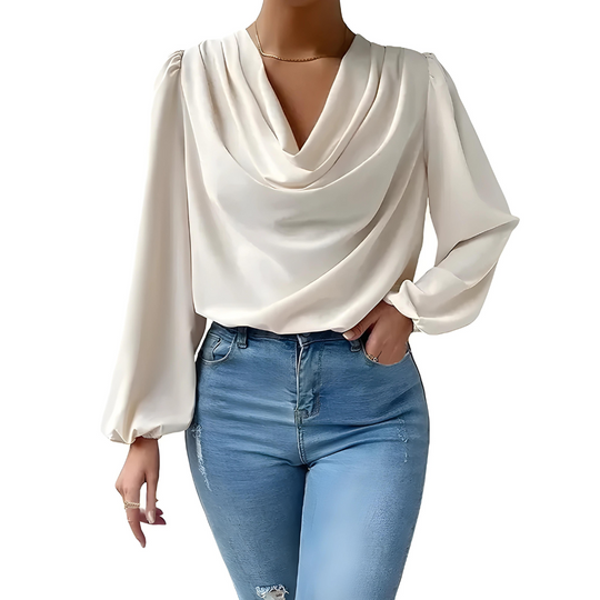 EB | Elegante Satinbluse