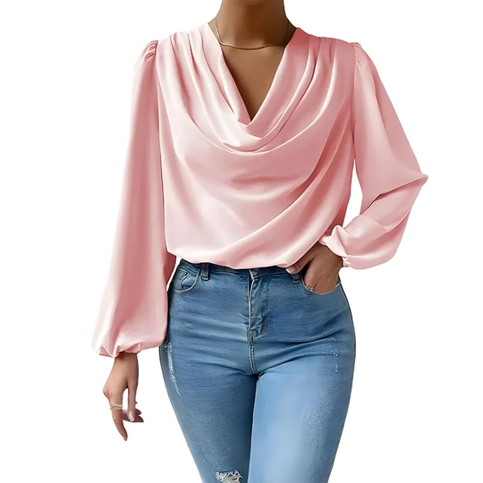 EB | Elegante Satinbluse