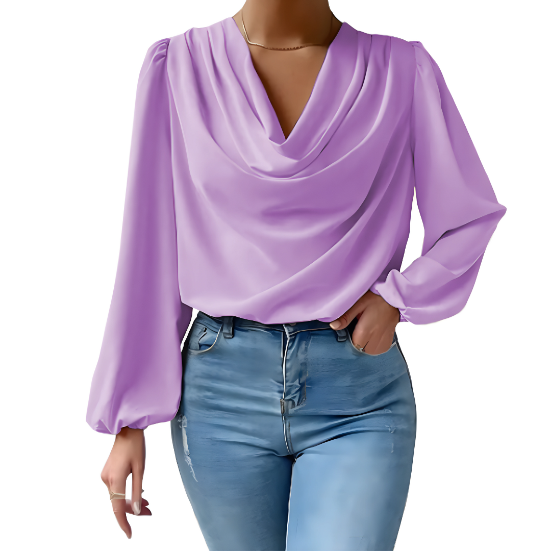 EB | Elegante Satinbluse