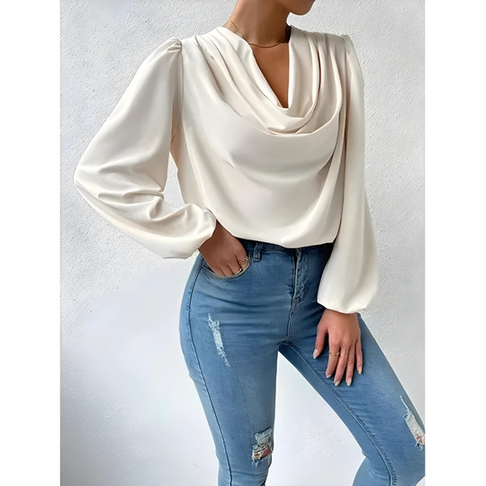 EB | Elegante Satinbluse