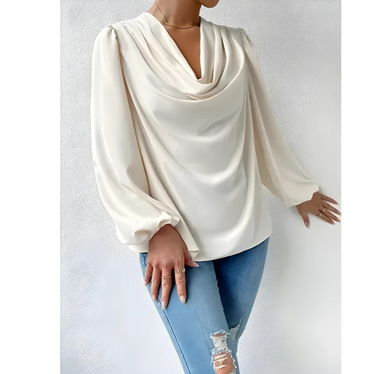 EB | Elegante Satinbluse
