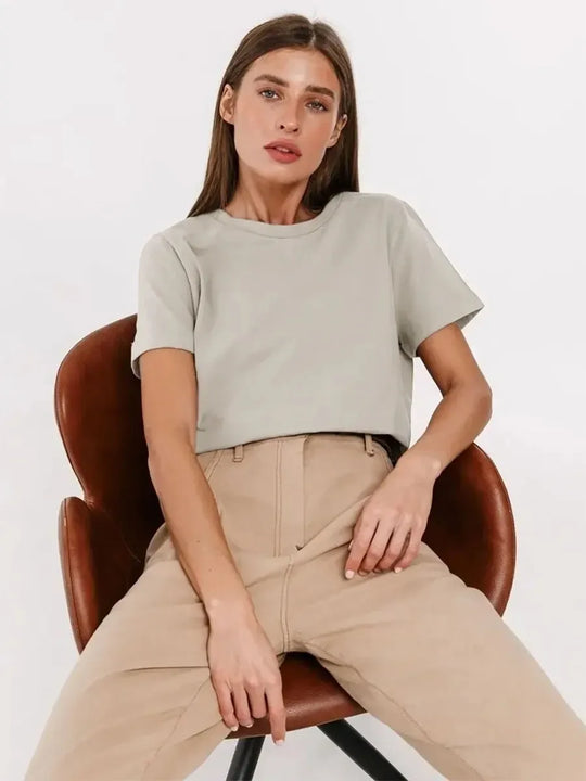 EB | Damen-T-Shirt Aus 100% Baumwolle