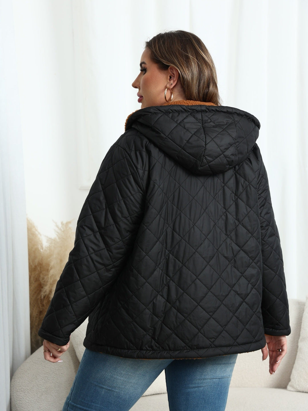 EB | Winterjacke In Großen Größen - Schwarz