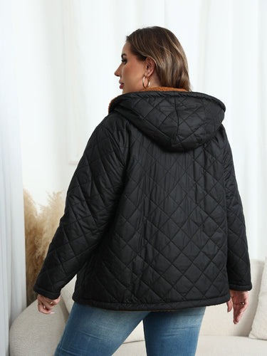 EB | Winterjacke In Großen Größen - Schwarz